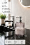 500 ml Pure Orange Liquid Soap Dispenser Transparent Bathroom Kitchen Soap Dispenser 18.5 X 10 cm - 2