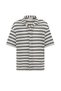 Oversize striped knitwear t-shirt