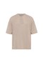 Basic Oversize Button Collar T-Shirt