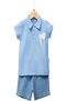 Baby Boy Polo Collar Elephant Embroidered 2-Piece Set with Shorts Summer Fabric 6-24 Months - 5