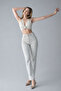 Women's Wide-Leg Cream Stretchy Palazzo Jeans