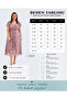 3330604 Women's Plus Size Pink Wrap-Ruffled Chiffon Dress - 3