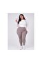 Women's Plus Size Oversize Shaping / Sculpting High Waist Premium Fabric Leggings - 3
