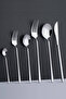 Milano 36 Piece Stainless Steel Cutlery Set Silver 0451