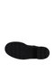 Black Leather Women's Heeled Boots 01Wf1702 - 5