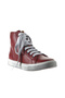 Burgundy leather women's sports boot 01wr1814 - 2