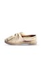 Shoes Gold Leather Women's Espadrille Shoes 01Wn3100 - 4