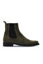 Khaki Dark Nubuck Women's Flat Boots 01Wv8601
