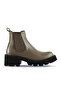 Gray Flotter Leather Women's Heeled Boots 01Wt1705