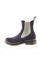 Purple Suede Women's Flat Boots 01Wt3101 - 3