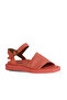 Coral Leather Women's Flat Sandals 01Ws2812 - 2