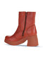 Tile Leather Women's Heeled Boots 01Wz7000 - 4
