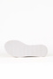 White Leather Women's Flat Sandals 01We3403 - 5