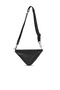 Black Leather Women's Crossbody Bag - 2