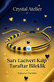 Yellow Navy Blue Heart Beaded Macrame Fan Bracelet Adjustable Handmade Lucky Bracelet - 5