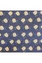 Owl Mini Baykuş Patterned Long Sleeve Pocketed Cotton Women's Nightgown, Comfortable Home Wear Navy Blue - 4