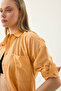 Basic Oversize Front Pocket Shirt - 6