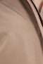 Women's Slim Fit Slim Fit Body Fitted Long Sleeve Hidden Button Detail Dark Mink Basic Shirt - 8
