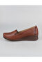 أحذية للاستخدام اليومي والأم، بطانة من الجلد الطبيعي، كعب مبطن، نظام أسمر - 2