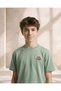 Senior Boys Green Printed T-Shirt - 4