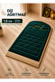 Orthopedic Prayer Mat for Knee Pain Relief 1.5 cm Sponge Supported Velvet Prayer Mat with Gift Bag