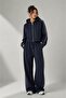 Women's Hooded Two-Piece Casual Tracksuit Set