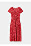 Patterned midi dress - 3