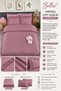 Bellia |   Ruffled Double Duvet Cover Set |   Pillowcase |   Duvet Cover |   Bedspread |   Dowry |   Sleeping Set - 200 X 220 cm - 2