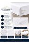 3-Piece Microfiber Chevron Print Fitted Bedsheet Set – Deep Pocket Sheet & 2 Pillow Covers - 6