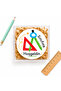 Welcome to Class Printed Adhesive Sticker 4 cm 24 Pieces Model: 1