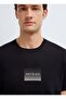 M0613364 Black Printed T-Shirt Men's T-Shirt Black - 6