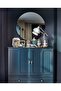 LINDBYN Mirror, black, 80 cm - 3