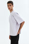 Pamuklu Tişört Oversized Fit - 6