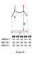 Women's Cotton Stretch Fabric Lace Detailed Thin Strap Stylish Undershirt - White 3038 - 2