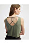 Contrast Spiral String T-Shirt - 7