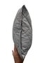 Colorful Pillow Mattress (2 PCS), 100% Cotton, Quilted, Pillow Protector, Pillow Cover, Gray - 4