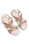 Beaded Stone Comfort Daily Stone Women's Sandals with Elastic Back - 4
