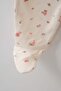 Baby Girl Gül Patterned 100% P Cotton 5-Piece Newborn Hospital Release Zibin Set - 6