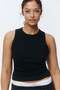 Ribbed vest top - 4
