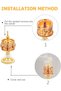 European Iron Incense Burner,Decorative Holder,Classic Patterns,Easy Refill Lid,for Home Office,Relaxation,Meditation,Air Purification,Gift for Friends and Family - 4