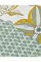 Garden Glory Cotton Single Bed Sheet Duvet Cover Set 160X220 cm Green - 7
