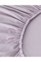 طقم ملاءات سرير قطنية سادة مقاس 100x200 سم لافندر - 4