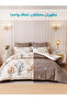 6-Pcs King Comforter Set 260x240 cm | Soft Reversible | Brushed Microfiber | 350 GSM Fill - 6