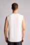 Boxy Fit Printed Crew Neck Sports Athlete T-Shirt E7517Ax26Sm - 5