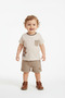 Baby Boy Summer 2-Piece Set: Teddy Bear Printed T-Shirt and Corduroy Shorts (3-18 Months) - 8