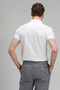 Sports Polo Neck T-Shirt White Laon - 4