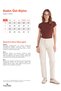 Women's Slim Fit Narrow Cut Crew Neck Viscose Fabric Ultra Soft Brown T-Shirt Blouse - 3