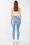 Women's Blue Super Skinny Fit Jean Trousers - 4
