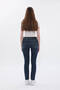 Women's Double Buttoned Skinny Jeans - 7