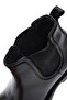 Men's Black Leather Chelsea Boots 25Wfd622118 - 7